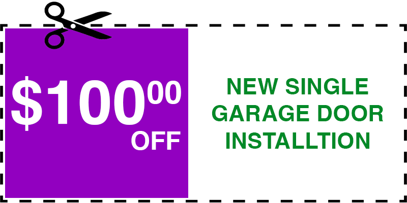 100 off garage door repair Elmhurst